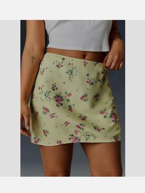 Anthropologie Tilda Slip Mini Skirt - NWT